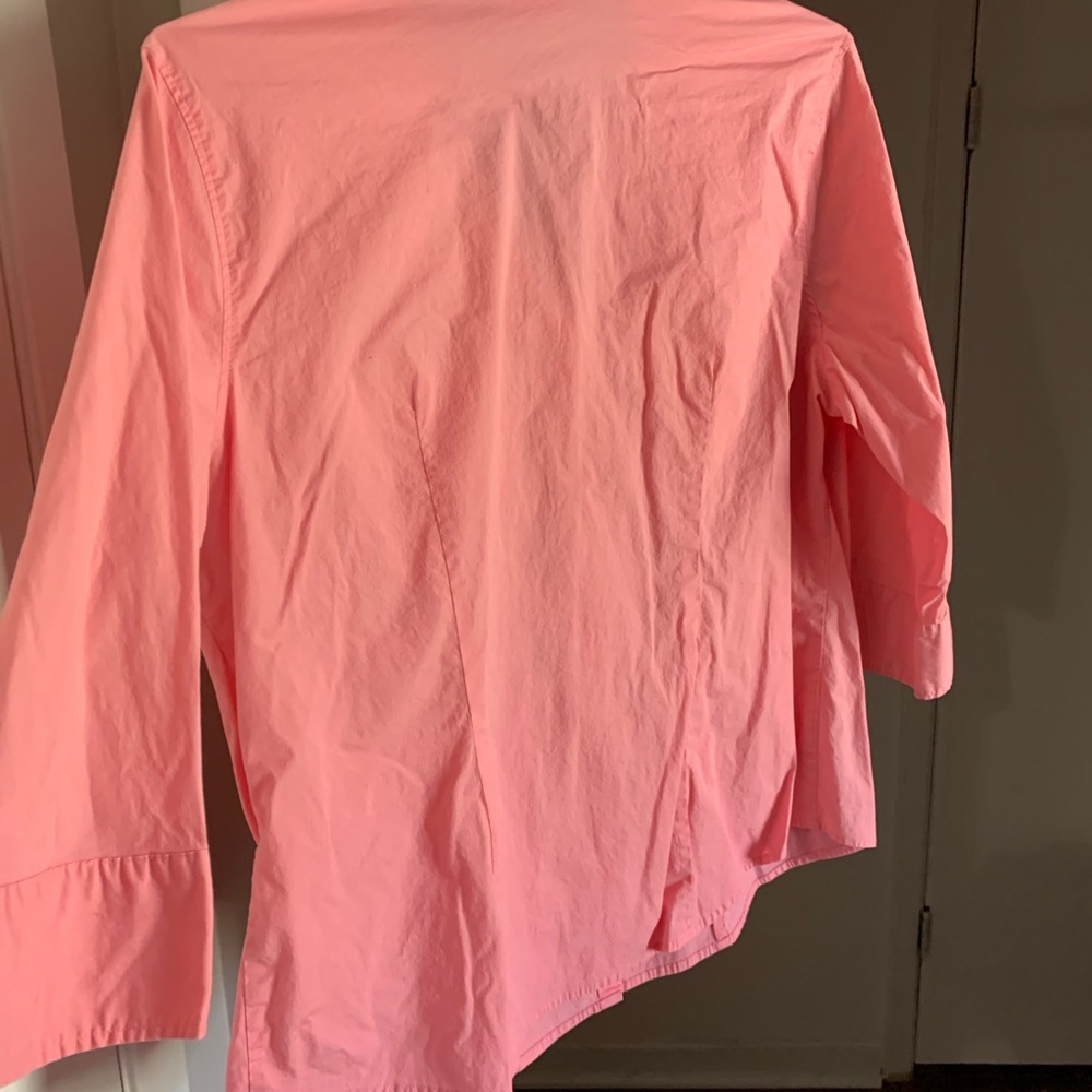 Pink button up blouse - Picture 3 of 4